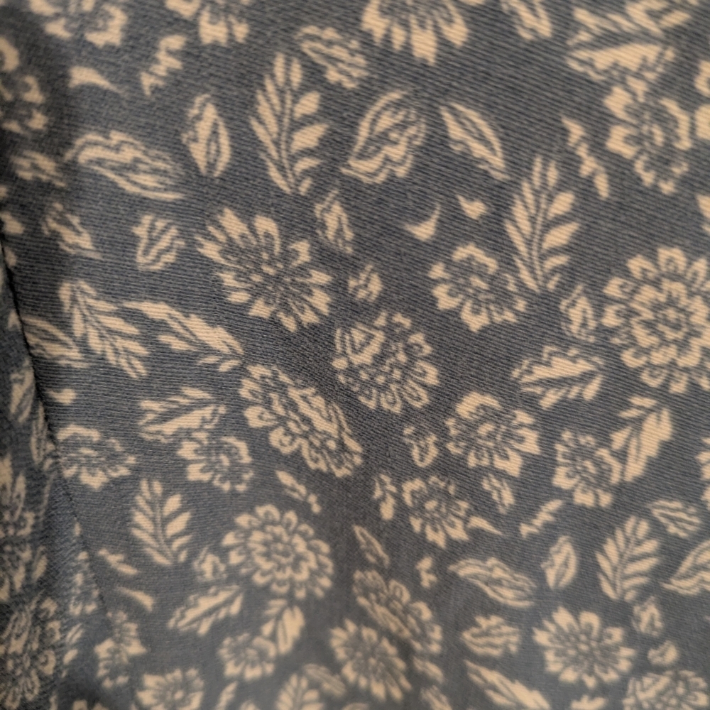 Wallpapher Blue Patterned Dress - Picture 5 of 6